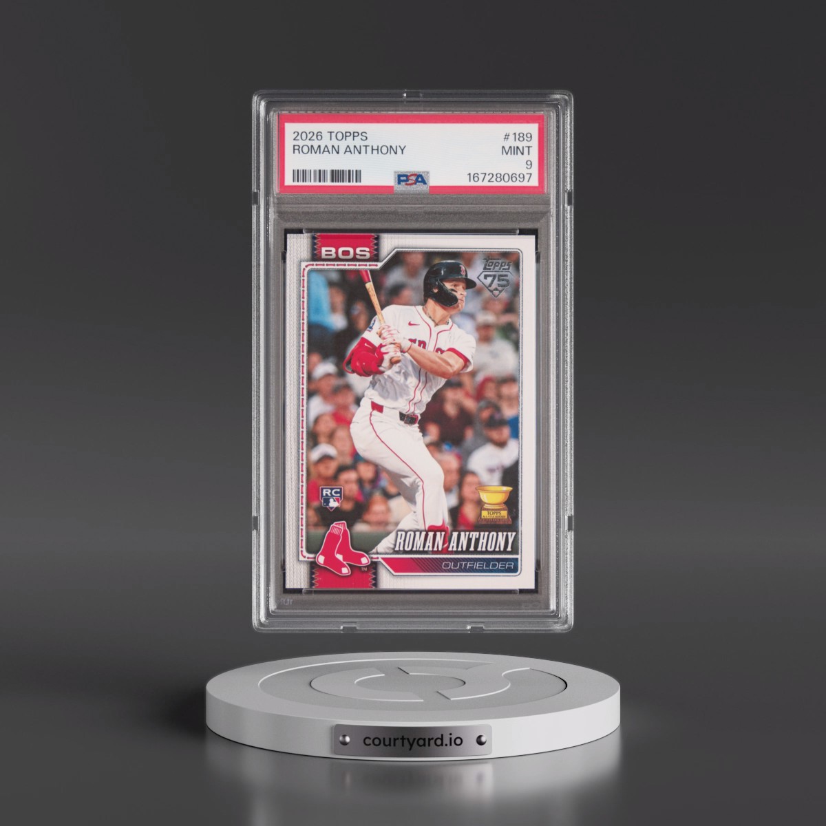 2026 Topps #189 Roman Anthony (PSA 9 MINT)