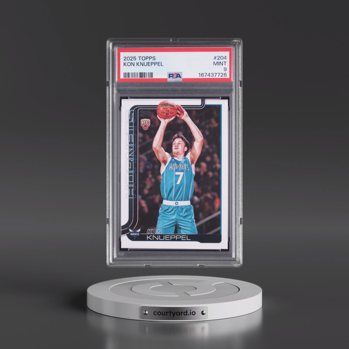 2025 Topps #204 Kon Knueppel (PSA 9 MINT)