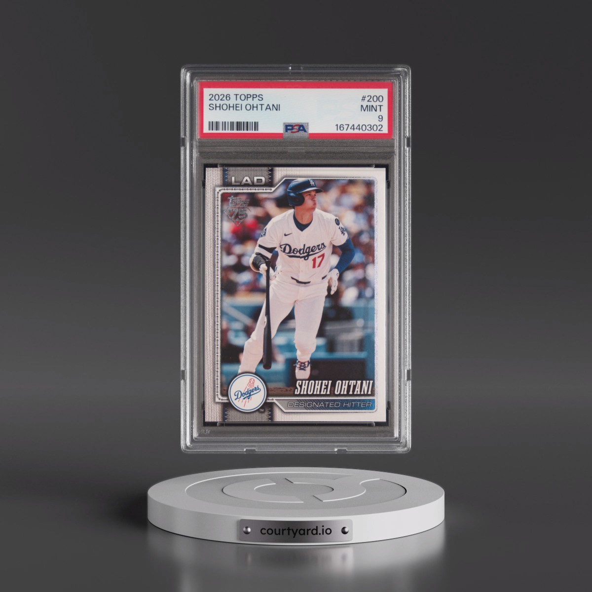 2026 Topps Shohei Ohtani #200 PSA 9