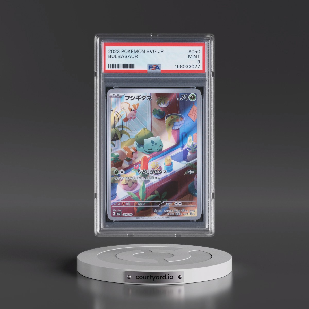 2023 Pokémon Svg-Venusaur & Charizard & Blastoise Special Deck Set EX #050 Bulbasaur (PSA 9 MINT)
