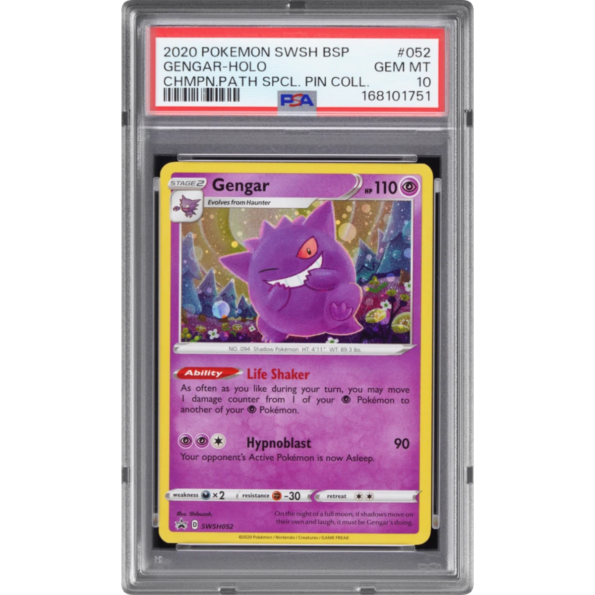 Gengar card artwork