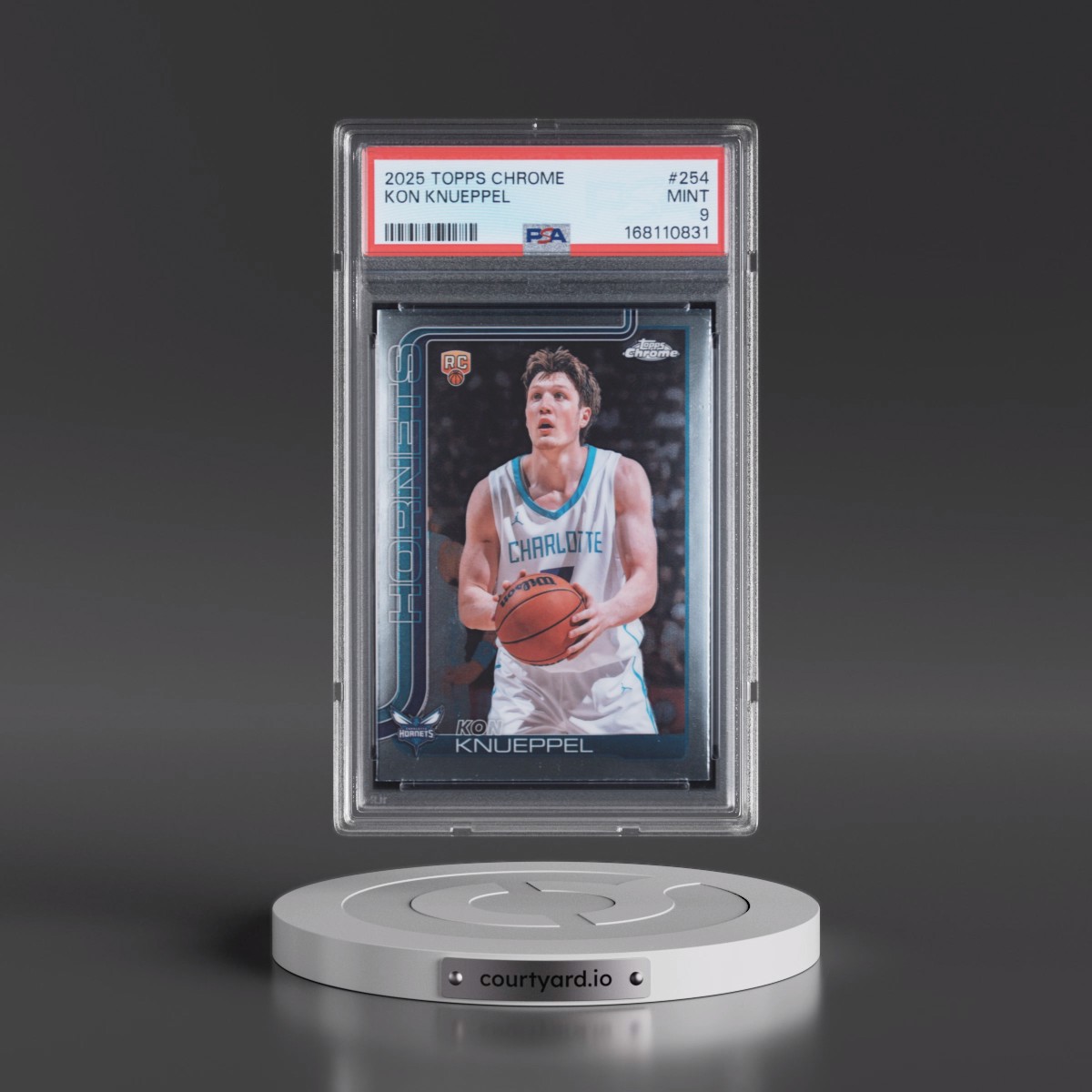 2025 Topps Chrome #254 Kon Knueppel (PSA 9 MINT)