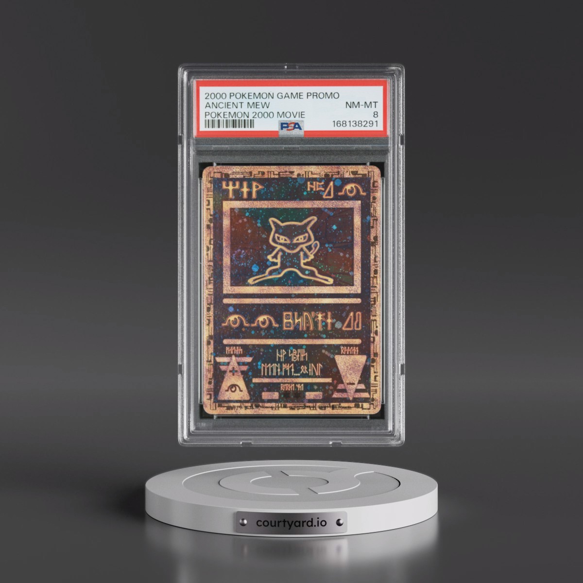 2000 Pokémon Game Movie Ancient Mew - Pokemon 2000 Movie PSA 8