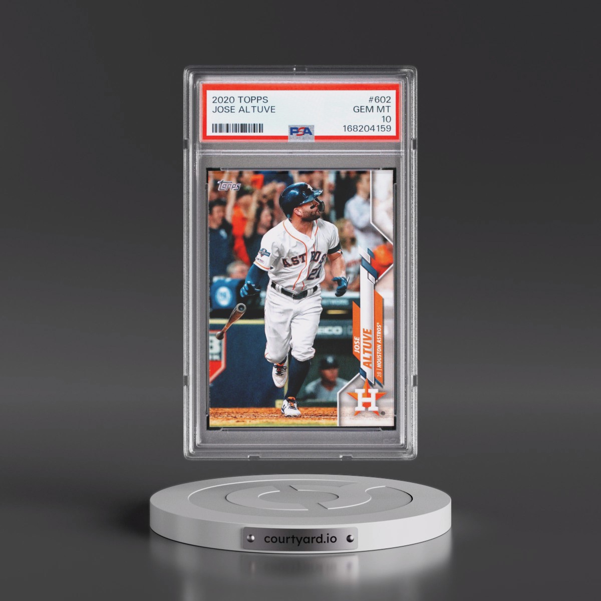 2020 Topps Jose Altuve #602 PSA 10
