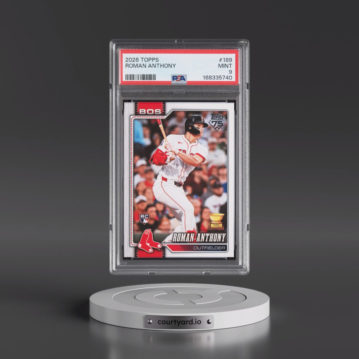 2026 Topps #189 Roman Anthony (PSA 9 MINT)