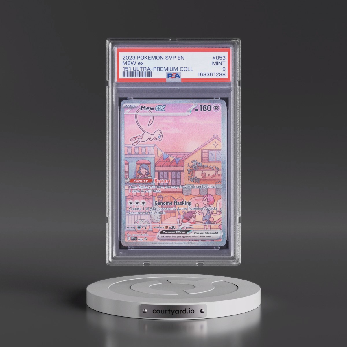 2023 Pokémon Svp EN-SV Black Star Promo #053 Mew EX - Holo 151 Ultra-Premium Collection (PSA 9 MINT)