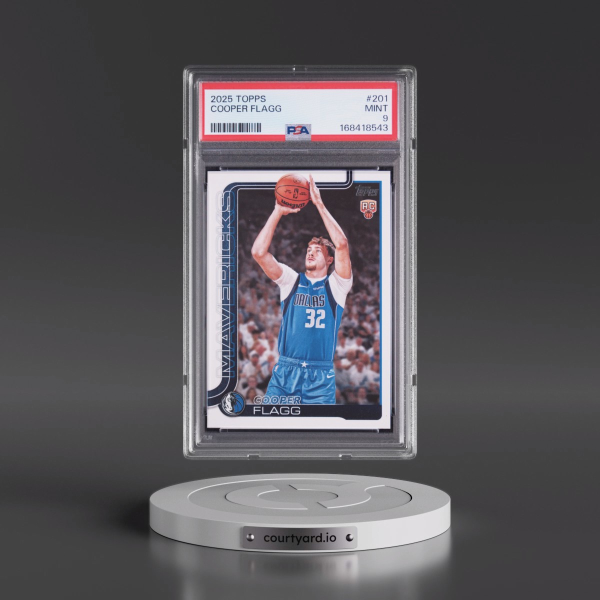 2025 Topps #201 Cooper Flagg (PSA 9 MINT)