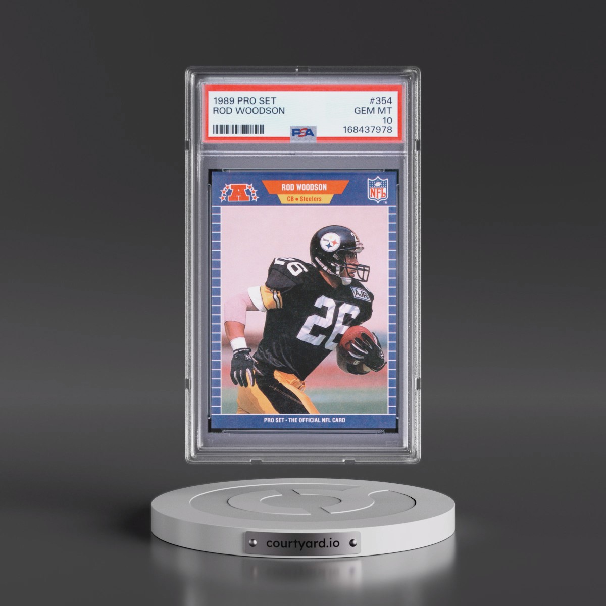 1989 Pro Set Rod Woodson #354 PSA 10