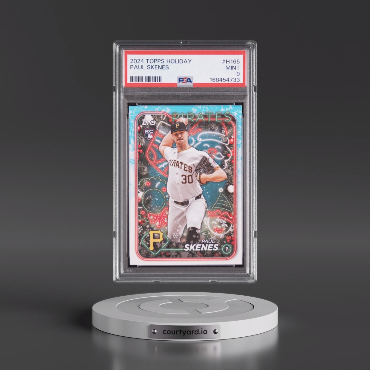 2024 Topps Holiday #H165 Paul Skenes (PSA 9 MINT)