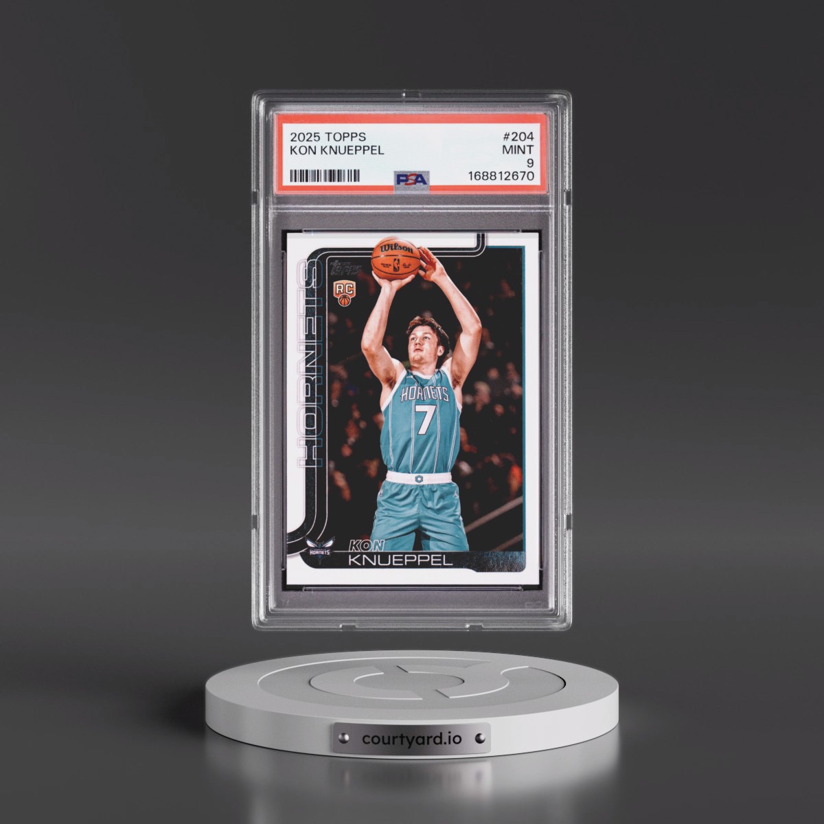 2025 Topps #204 Kon Knueppel (PSA 9 MINT)