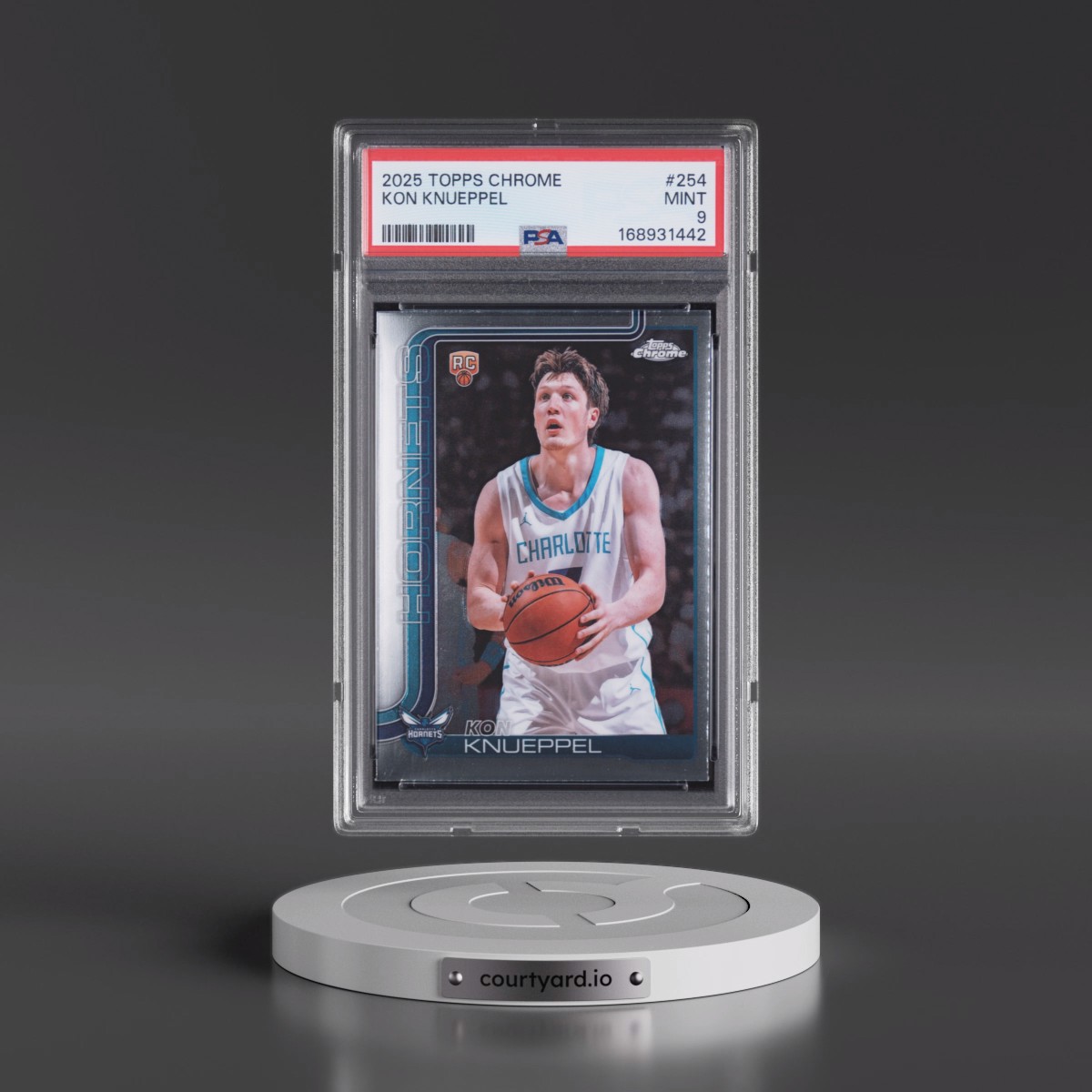 2025 Topps Chrome #254 Kon Knueppel (PSA 9 MINT)