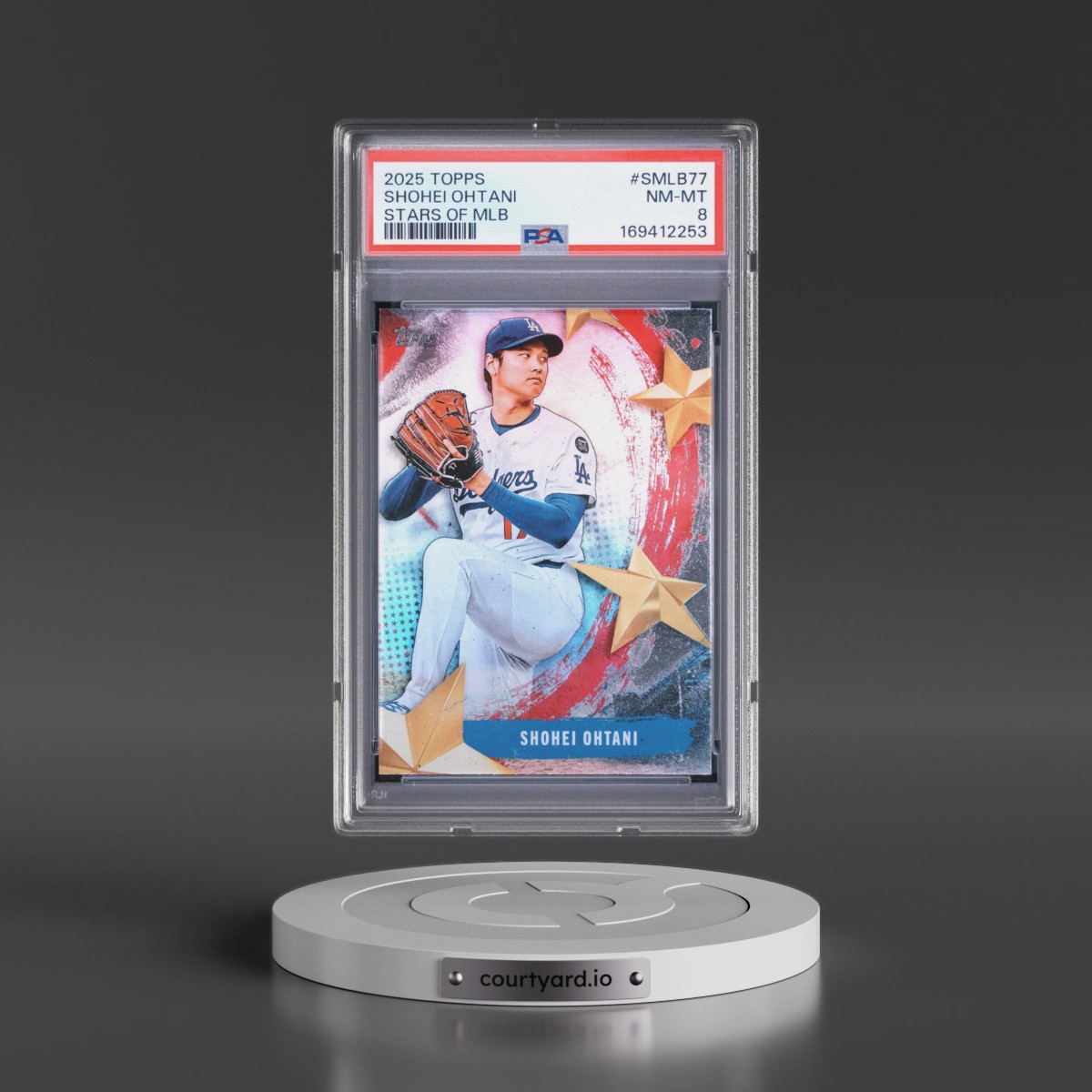 2025 Topps Stars of MLB Shohei Ohtani - Update #SMLB77 PSA 8
