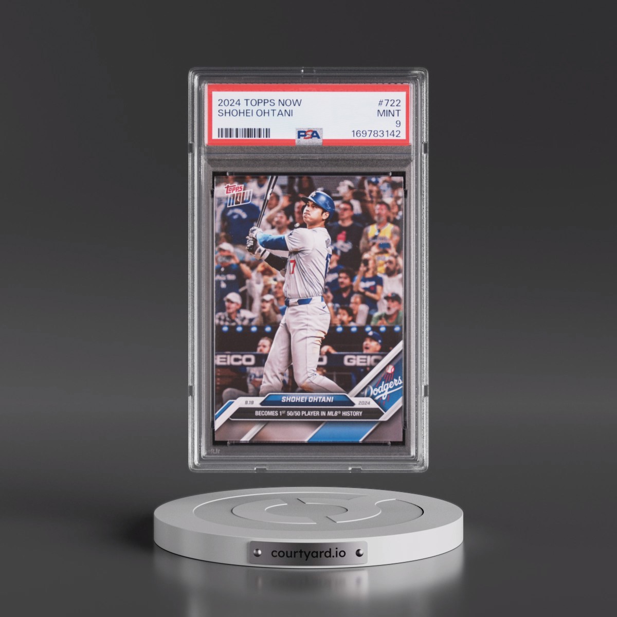 2024 Topps Now Shohei Ohtani #722 PSA 9