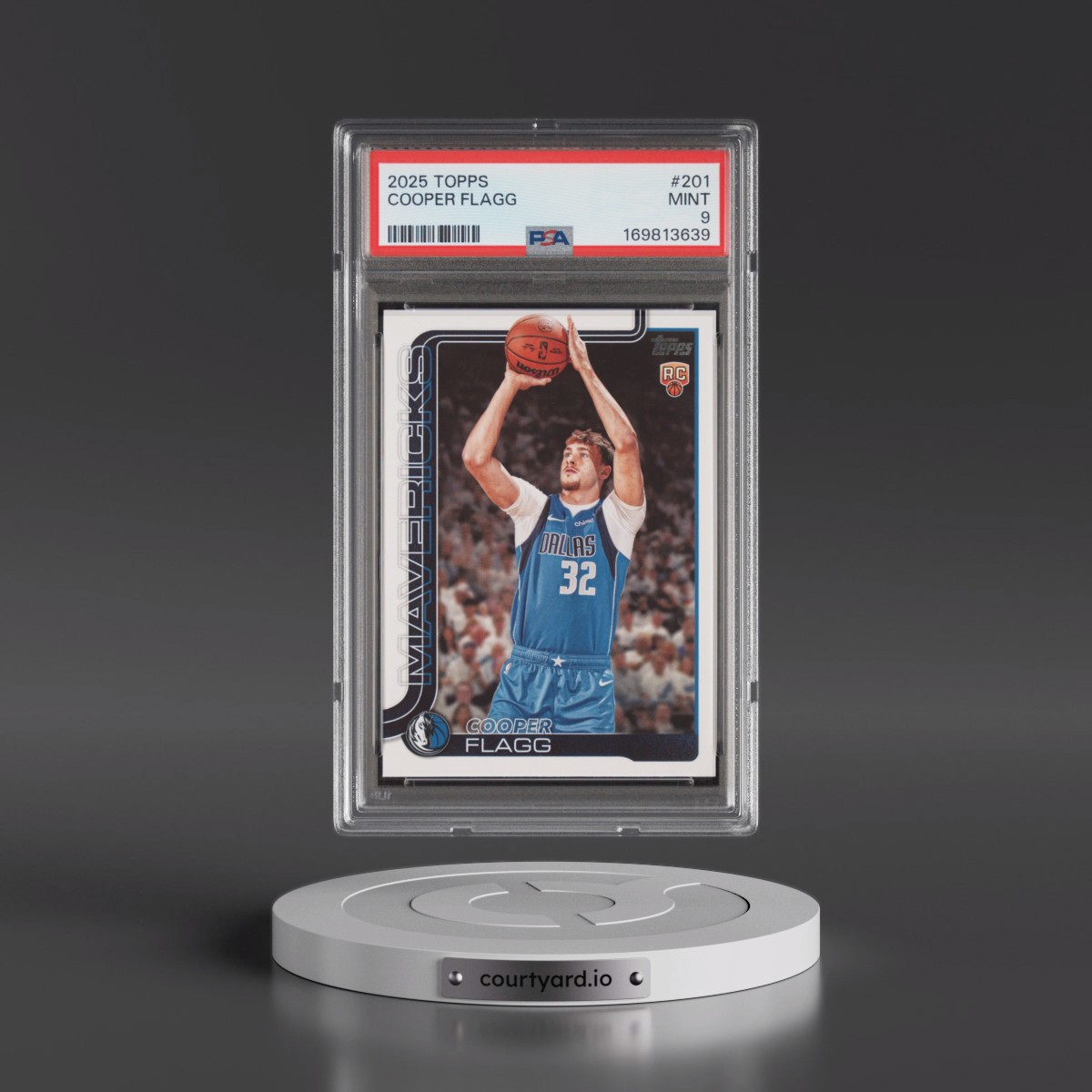 2025 Topps #201 Cooper Flagg (PSA 9 MINT)