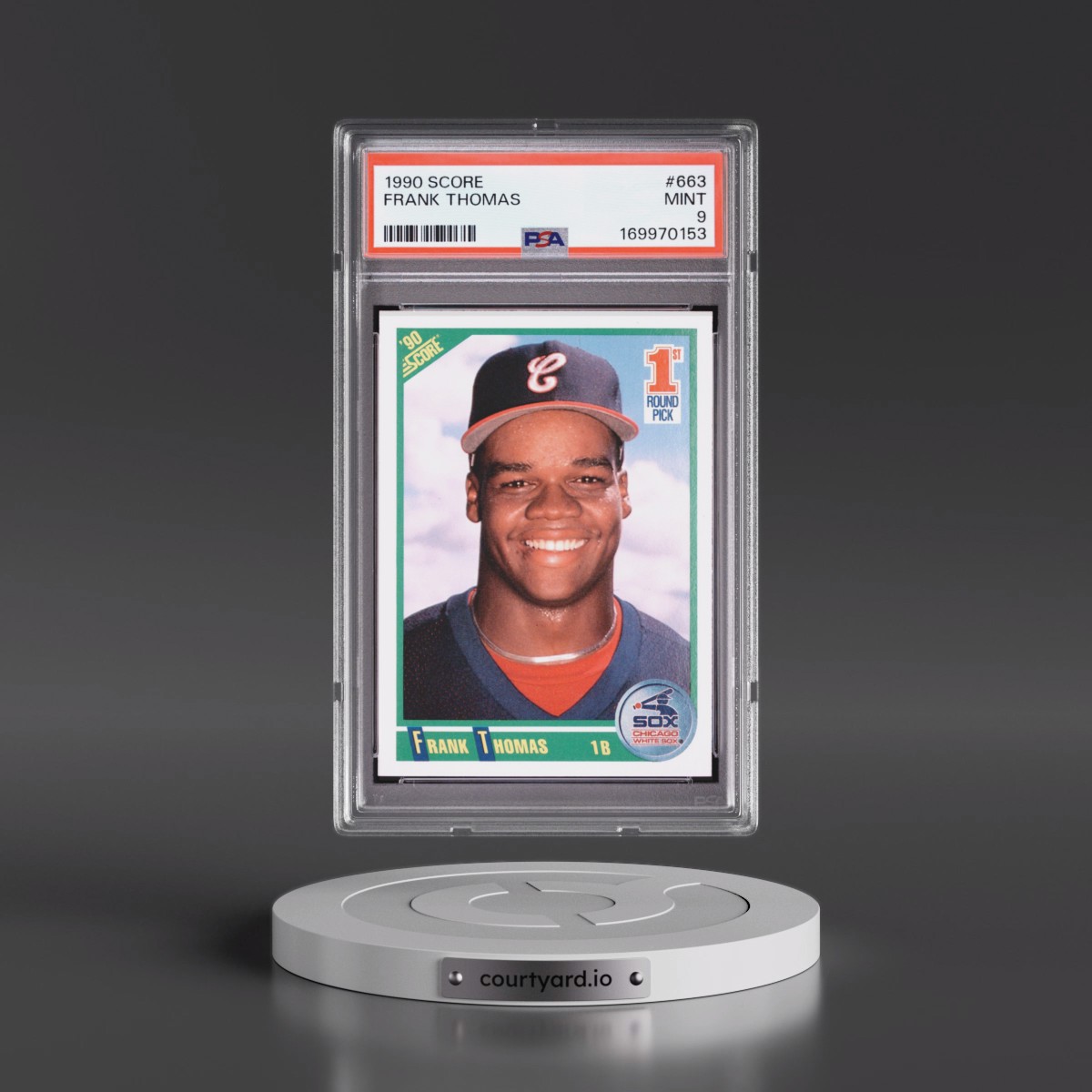1990 Score #663 Frank Thomas (PSA 9 MINT)