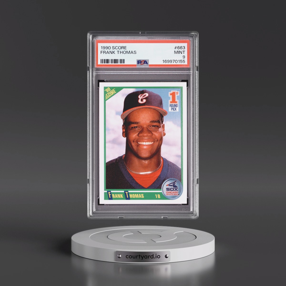 1990 Score #663 Frank Thomas (PSA 9 MINT)