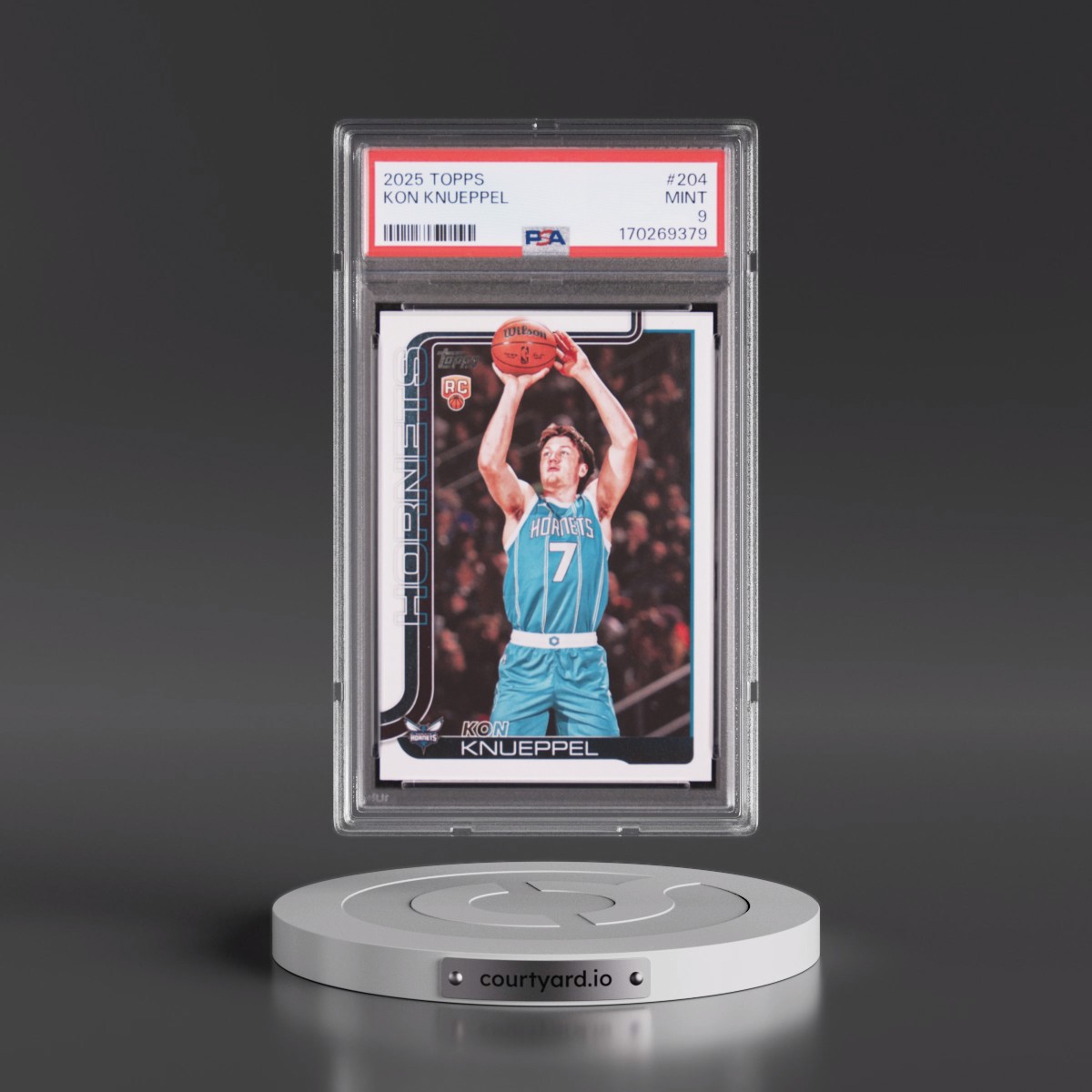 2025 Topps #204 Kon Knueppel (PSA 9 MINT)