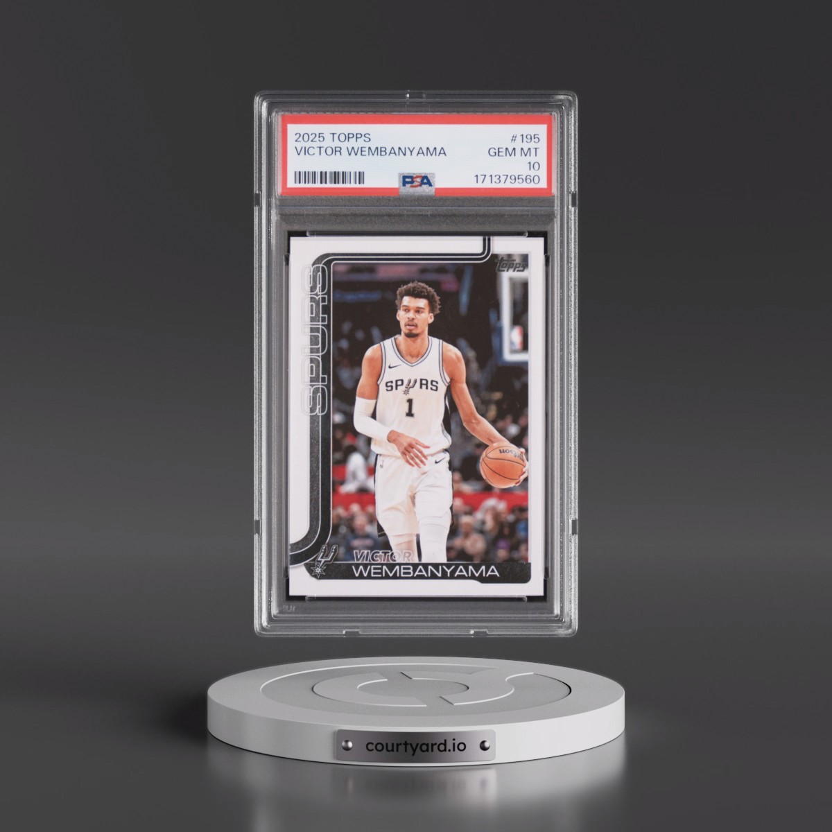 2025 Topps Victor Wembanyama #195 PSA 10
