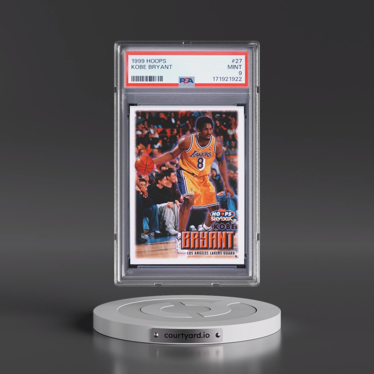 1999 Hoops Kobe Bryant #27 PSA 9