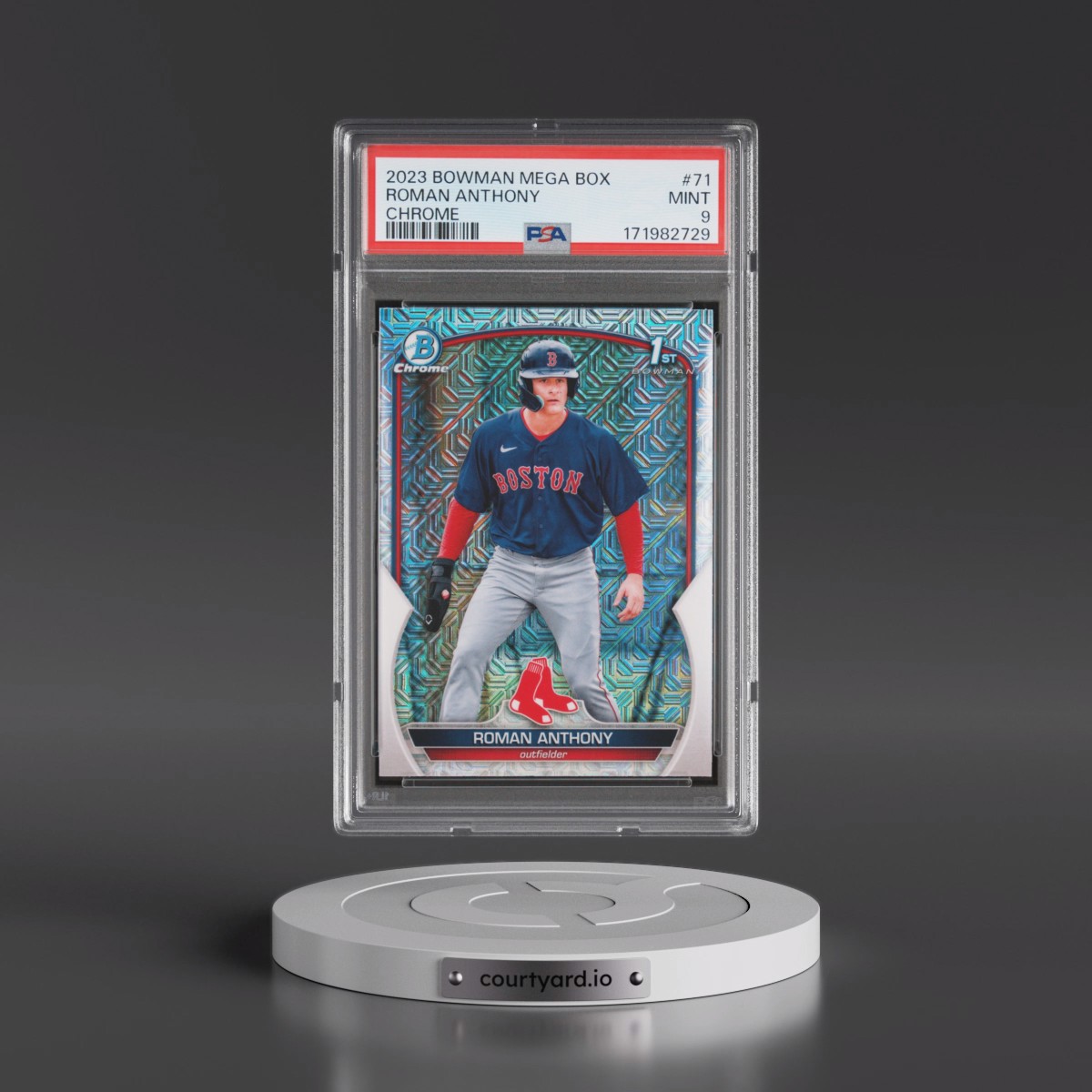 2023 Bowman Mega Box Chrome #71 Roman Anthony (PSA 9 MINT)