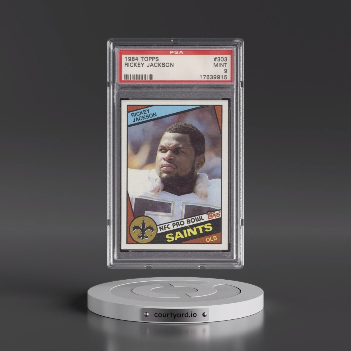 1984 Topps #303 Rickey Jackson (PSA 9 MINT)