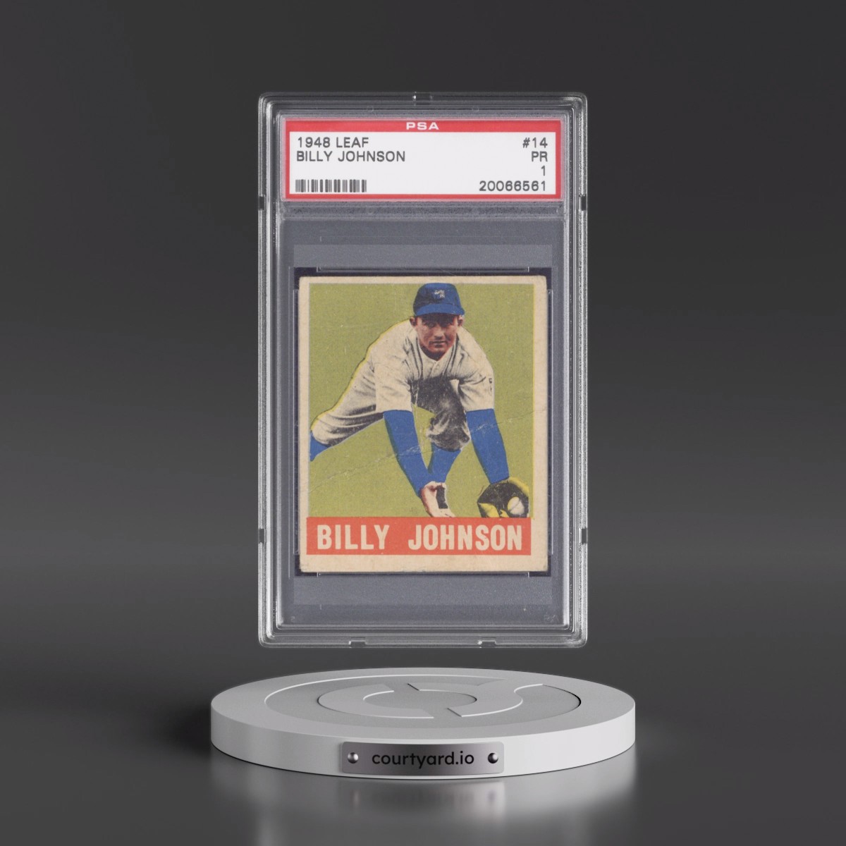 1948 Leaf #14 Billy Johnson (PSA 1 PR)
