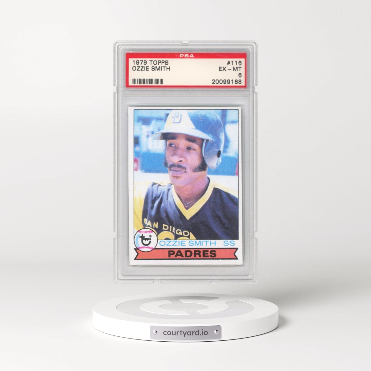 1979 Topps #116 Ozzie Smith (PSA 6 EX-MT)