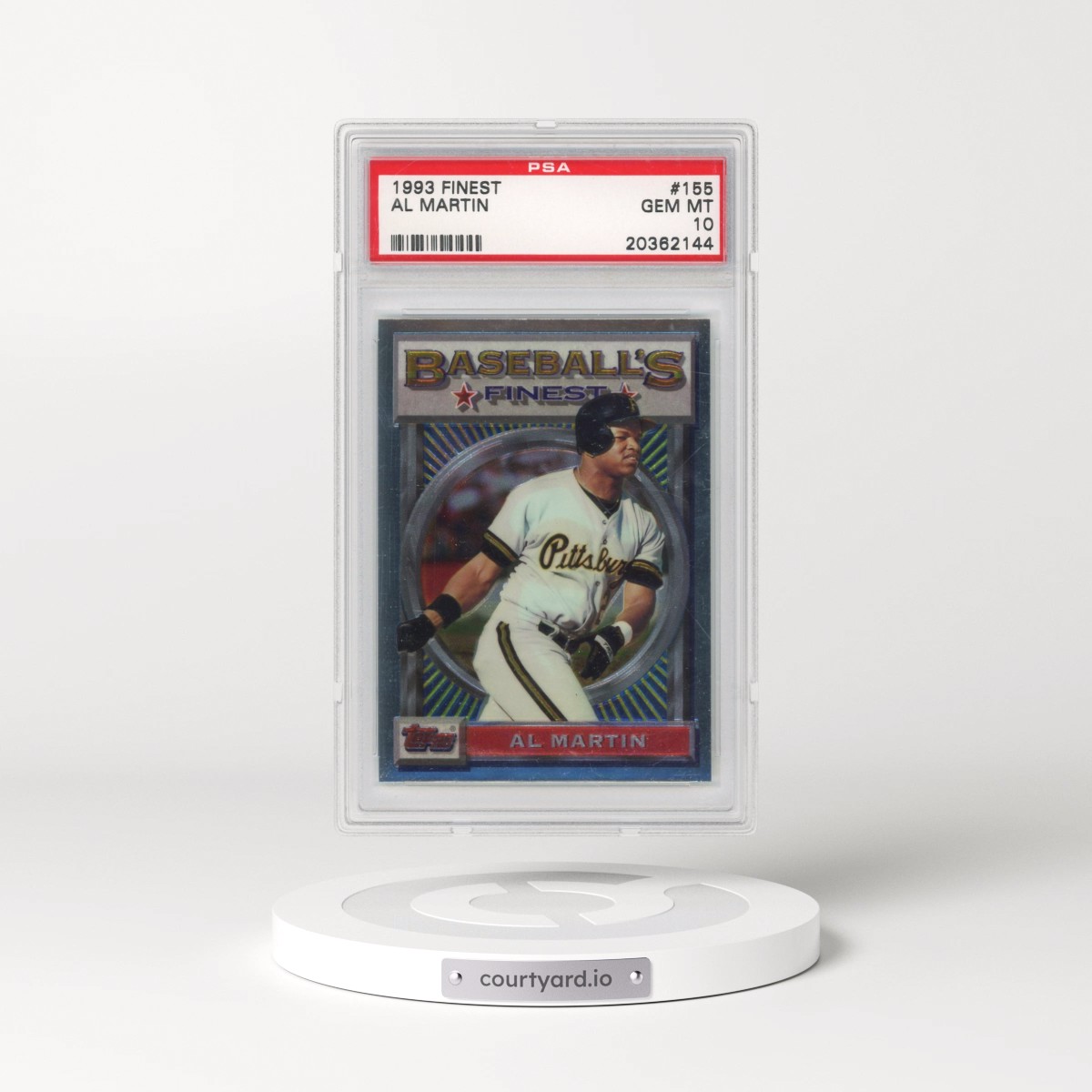 1993 Finest Al Martin #155 PSA 10