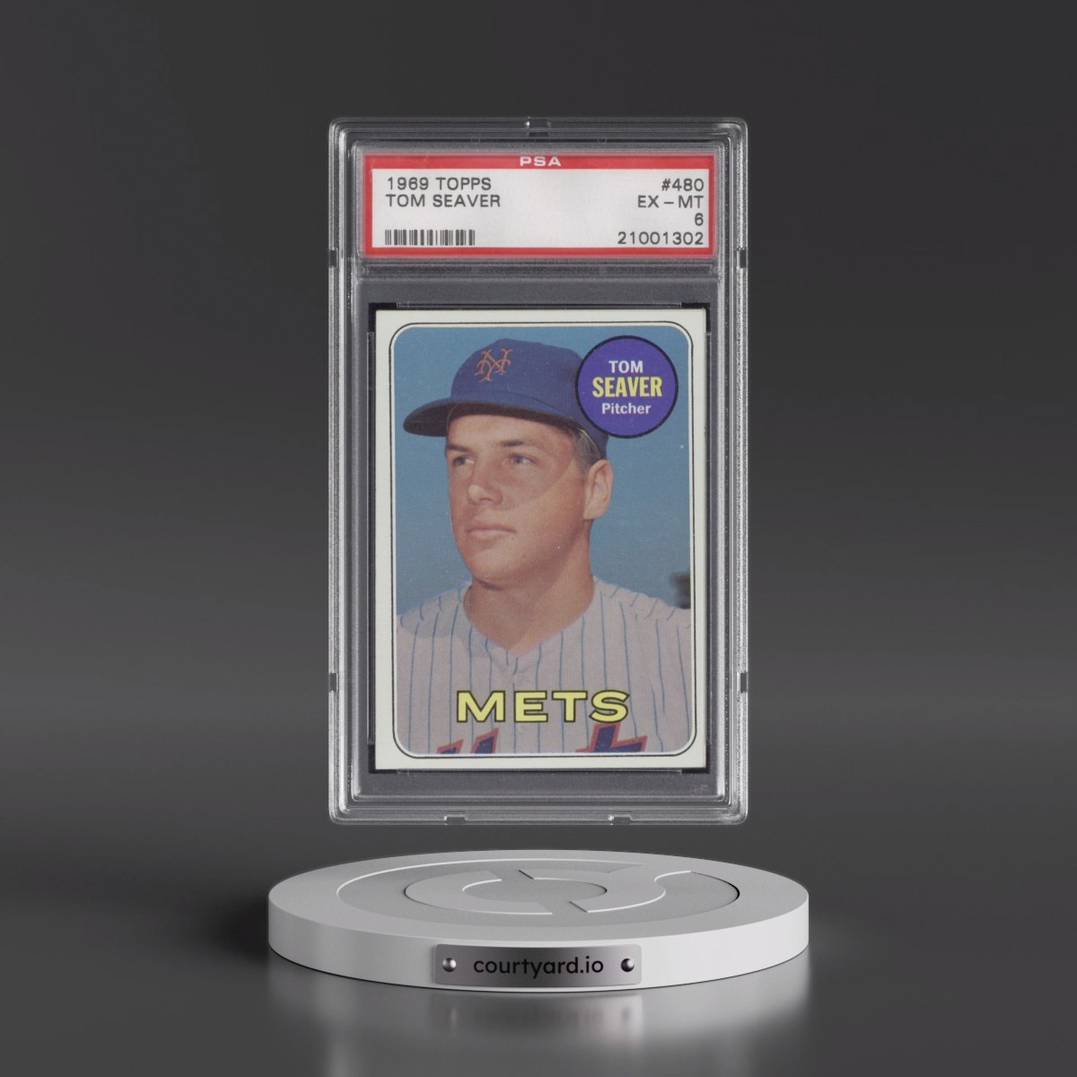 1969 Topps Tom Seaver #480 PSA 6