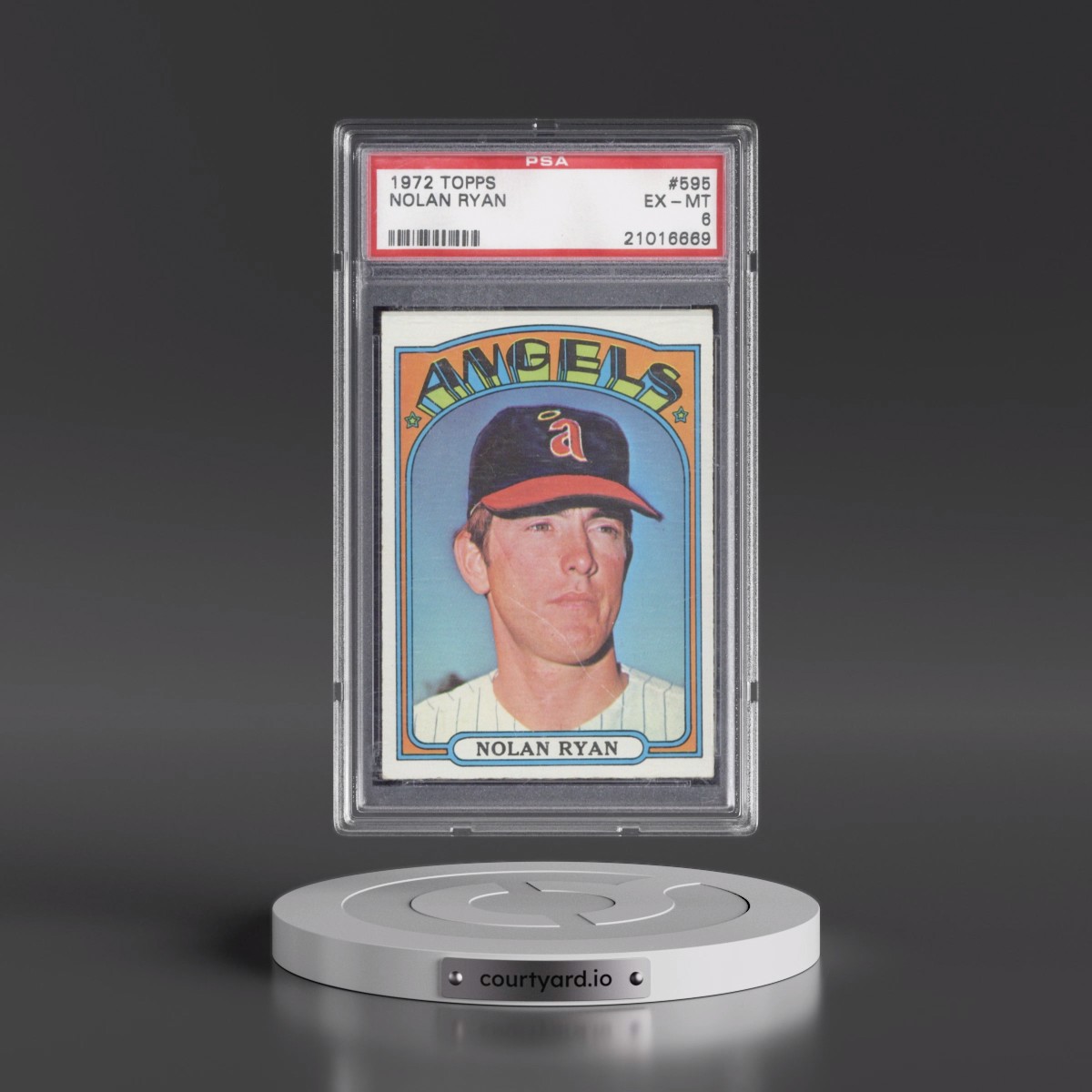 1972 Topps Nolan Ryan #595 PSA 6