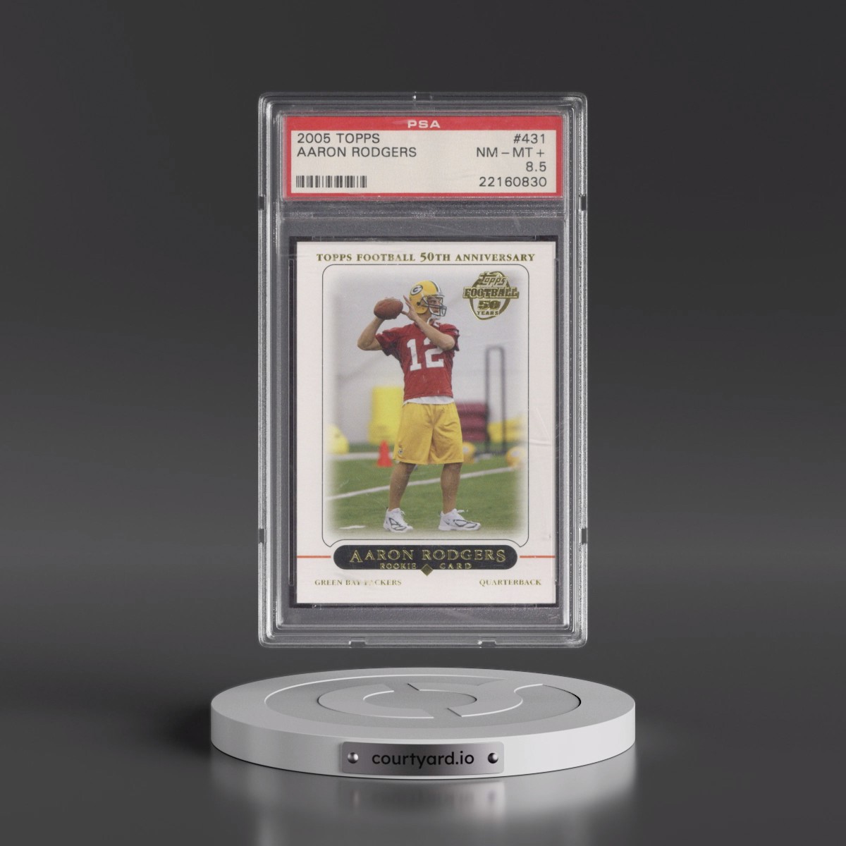 2005 Topps #431 Aaron Rodgers (PSA 8.5 NM-MT+)