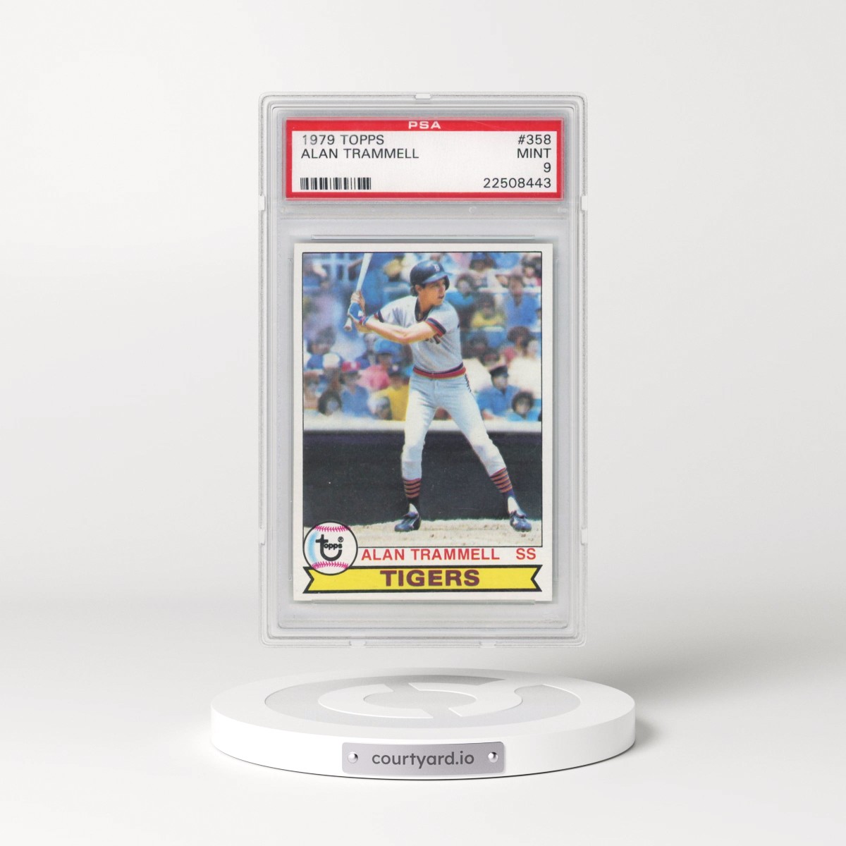 1979 Topps #358 Alan Trammell (PSA 9 MINT)
