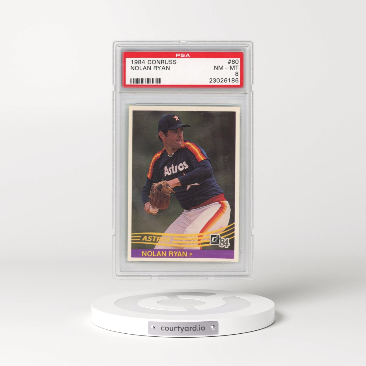 1984 Donruss #60 Nolan Ryan (PSA 8 NM-MT)