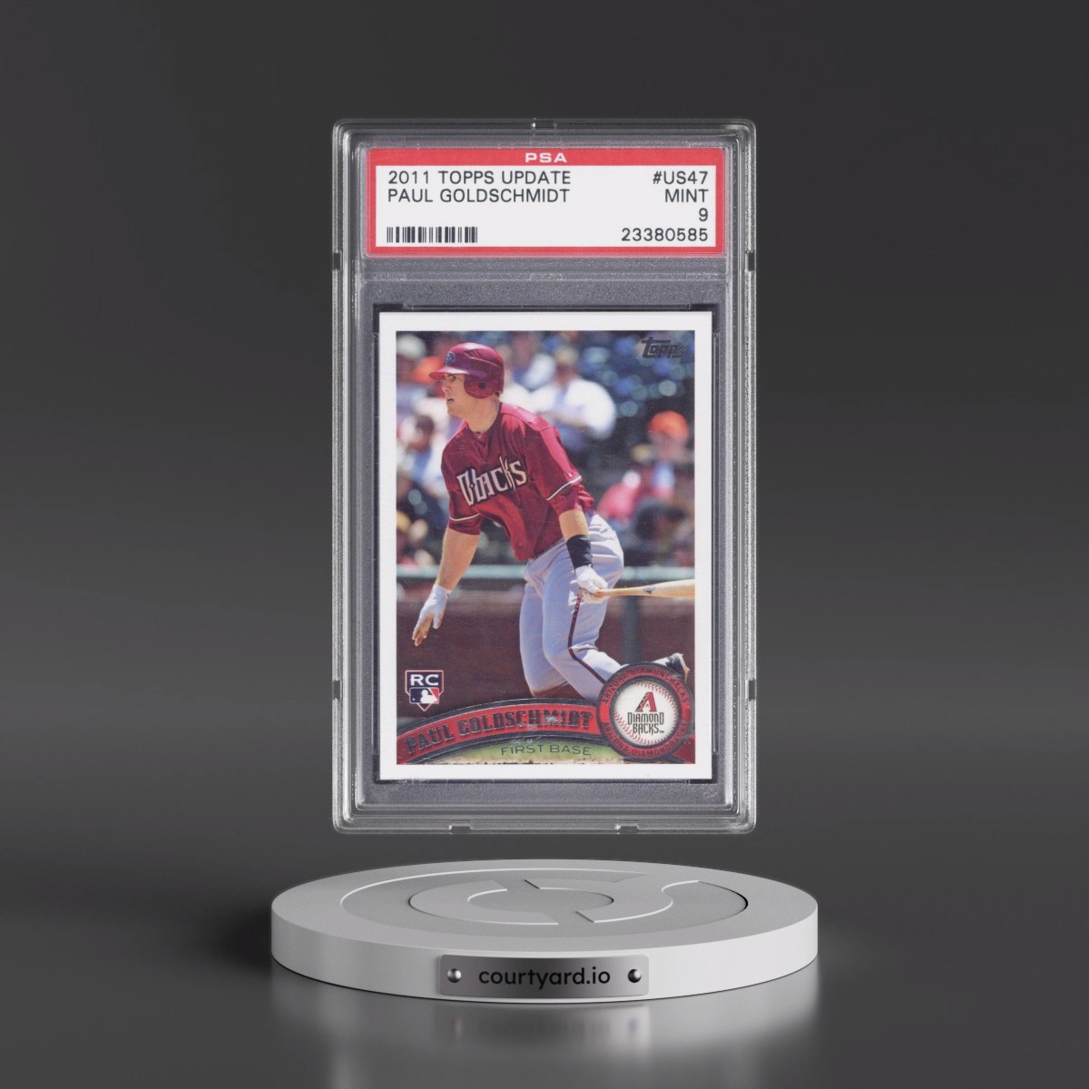 2011 Topps Update #US47 Paul Goldschmidt (PSA 9 MINT)