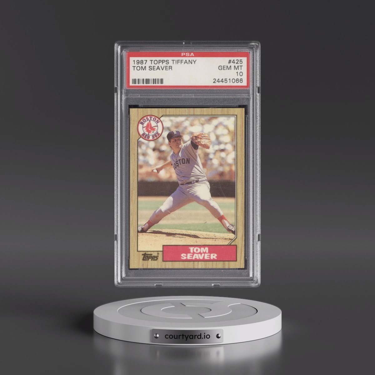 1987 Topps Tiffany Tom Seaver #425 PSA 10