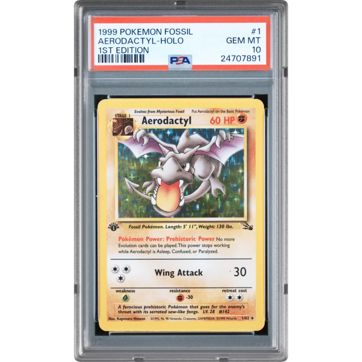 Aerodactyl card artwork