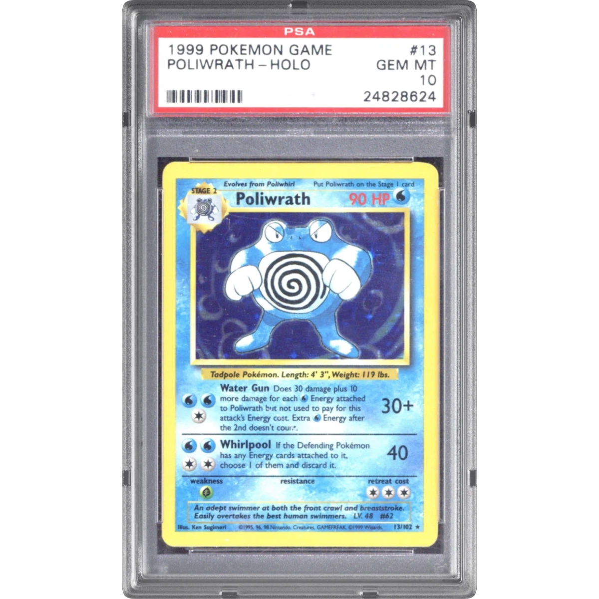 Poliwrath card artwork