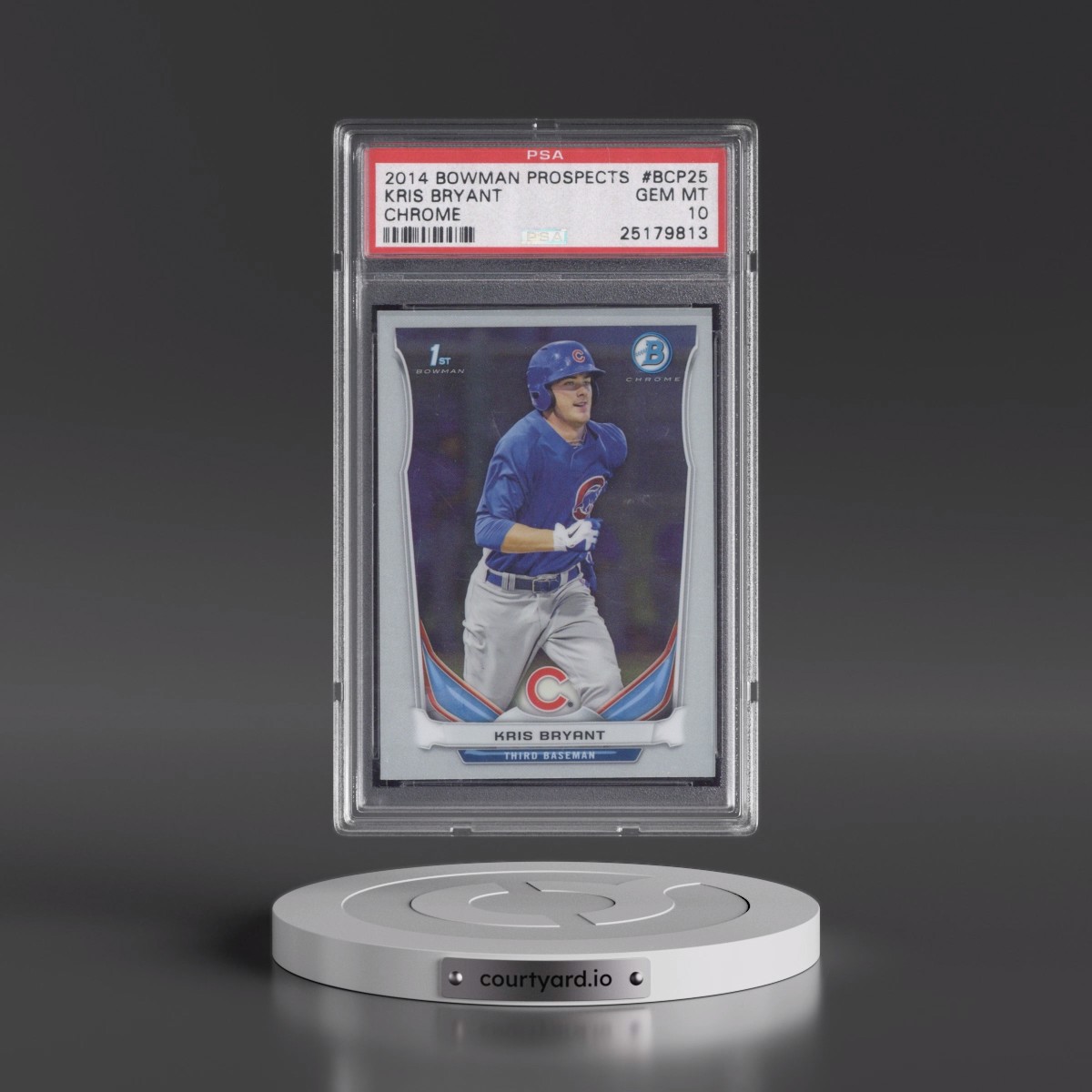 2014 Bowman Prospects #BCP25 Kris Bryant - Chrome (PSA 10 GEM MINT)