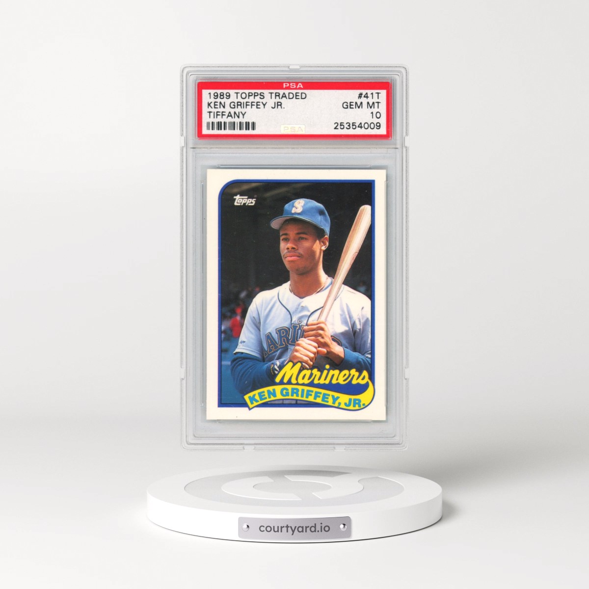 1989 Topps Traded Tiffany #41T Ken Griffey Jr (PSA 10 GEM MINT)