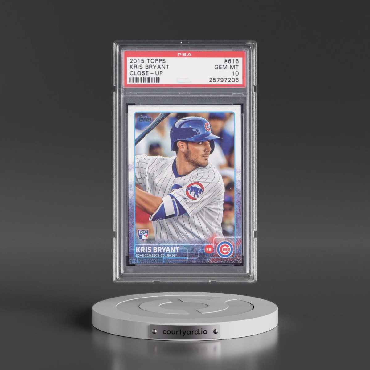 2015 Topps #616 Kris Bryant (PSA 10 GEM MINT)