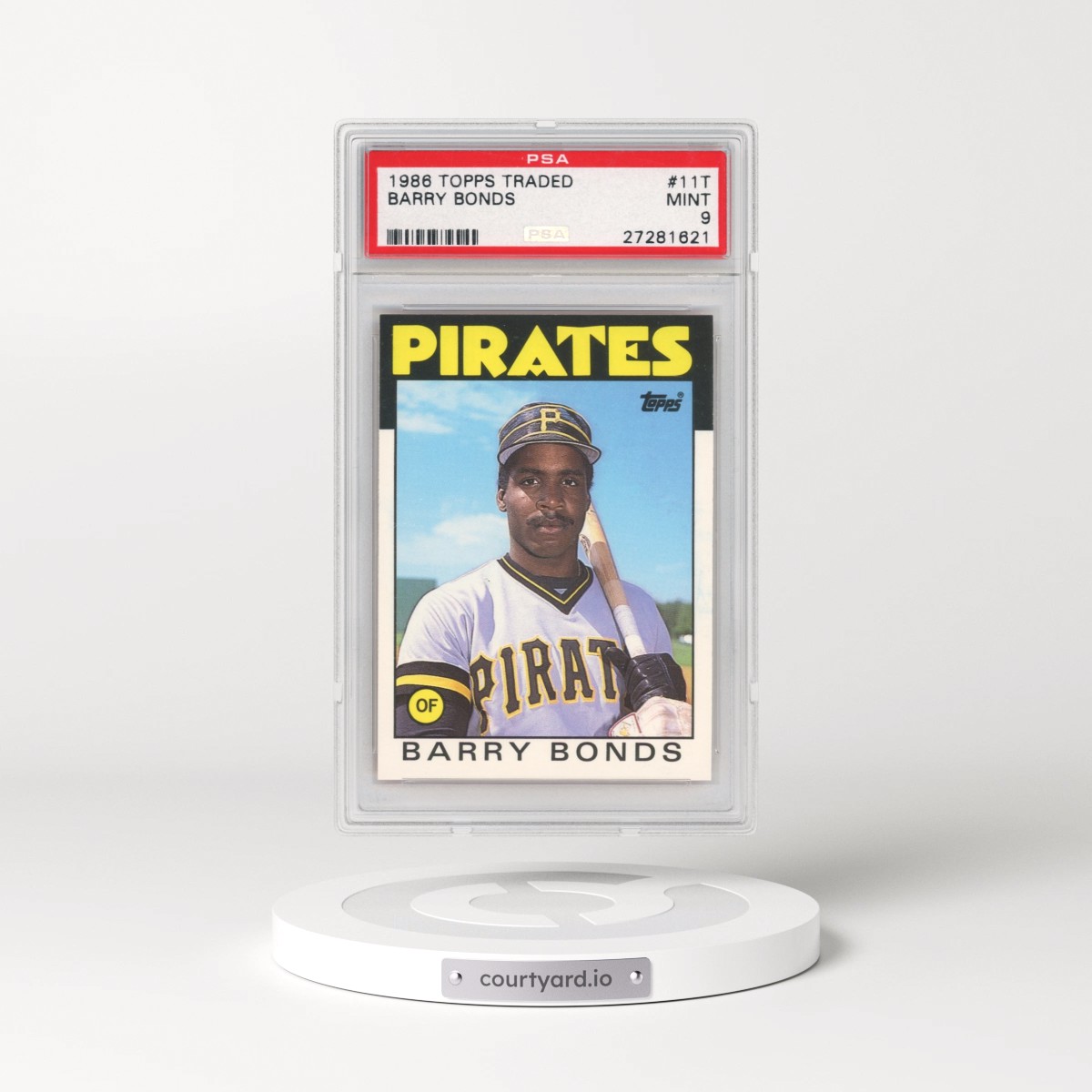 1986 Topps Traded #11T Barry Bonds (PSA 9 MINT)