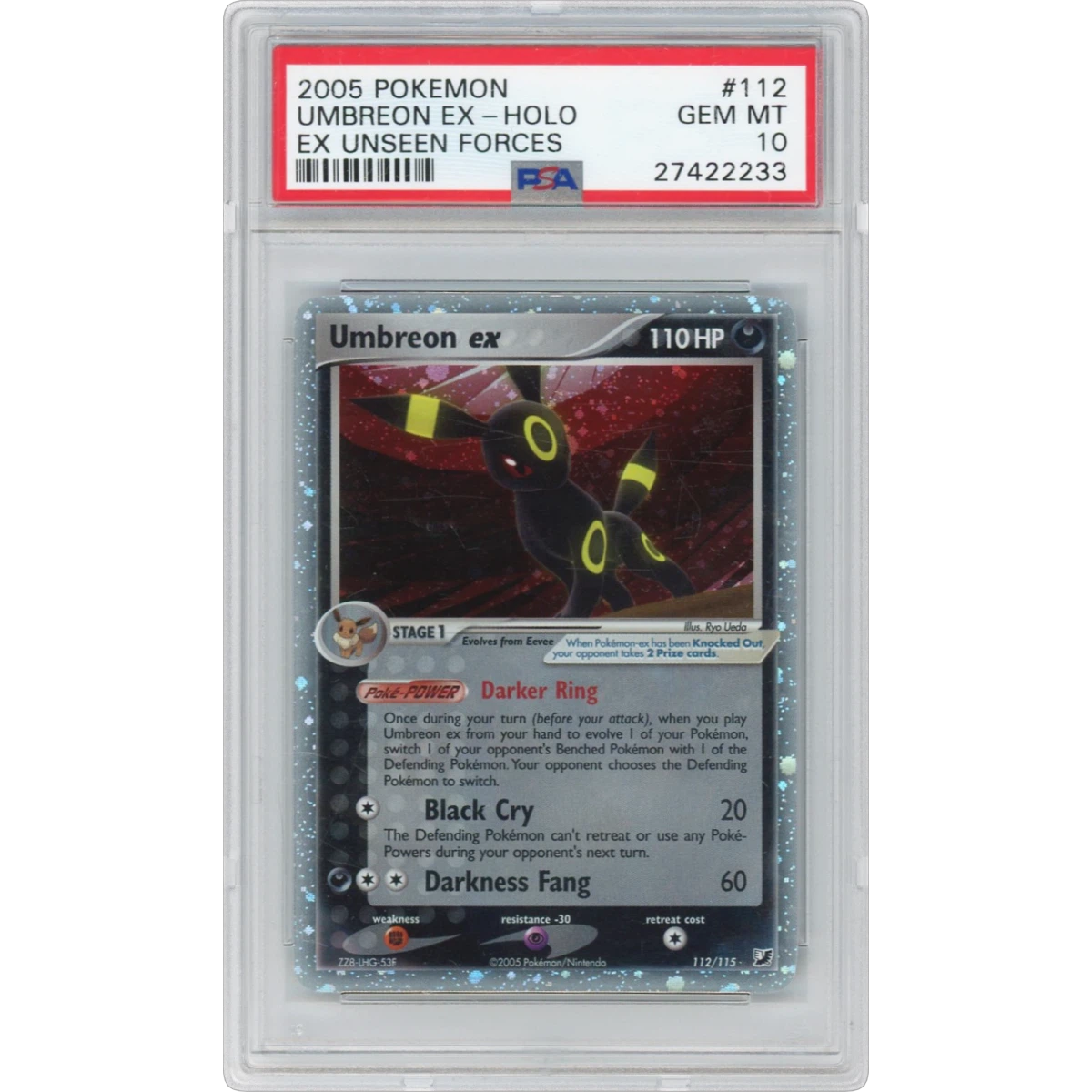 Umbreon EX card artwork