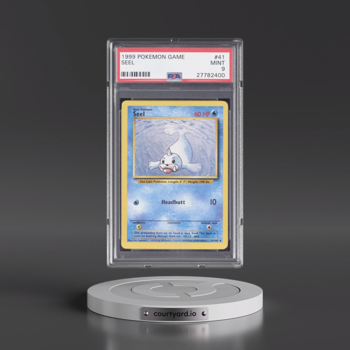 1999 Pokémon Game #41 Seel (PSA 9 MINT)