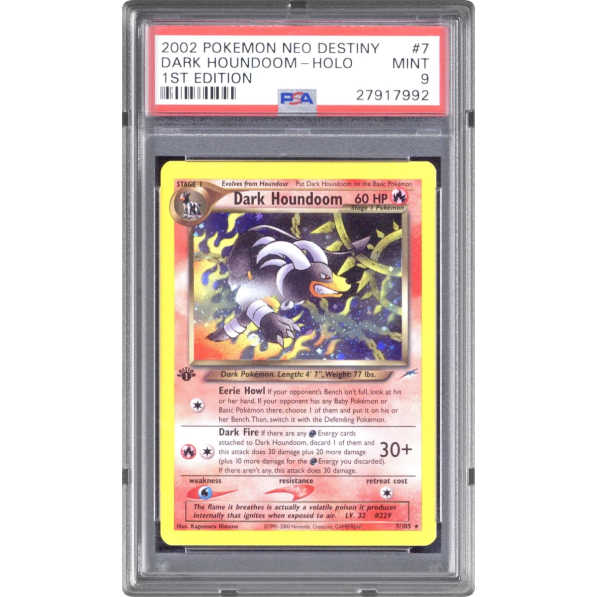 Dark Houndoom card artwork