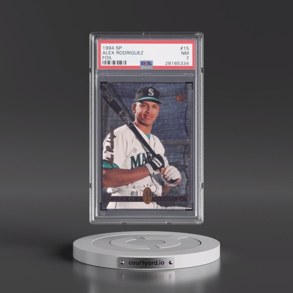 1994 SP #15 Alex Rodriguez - Foil (PSA 7 NM)