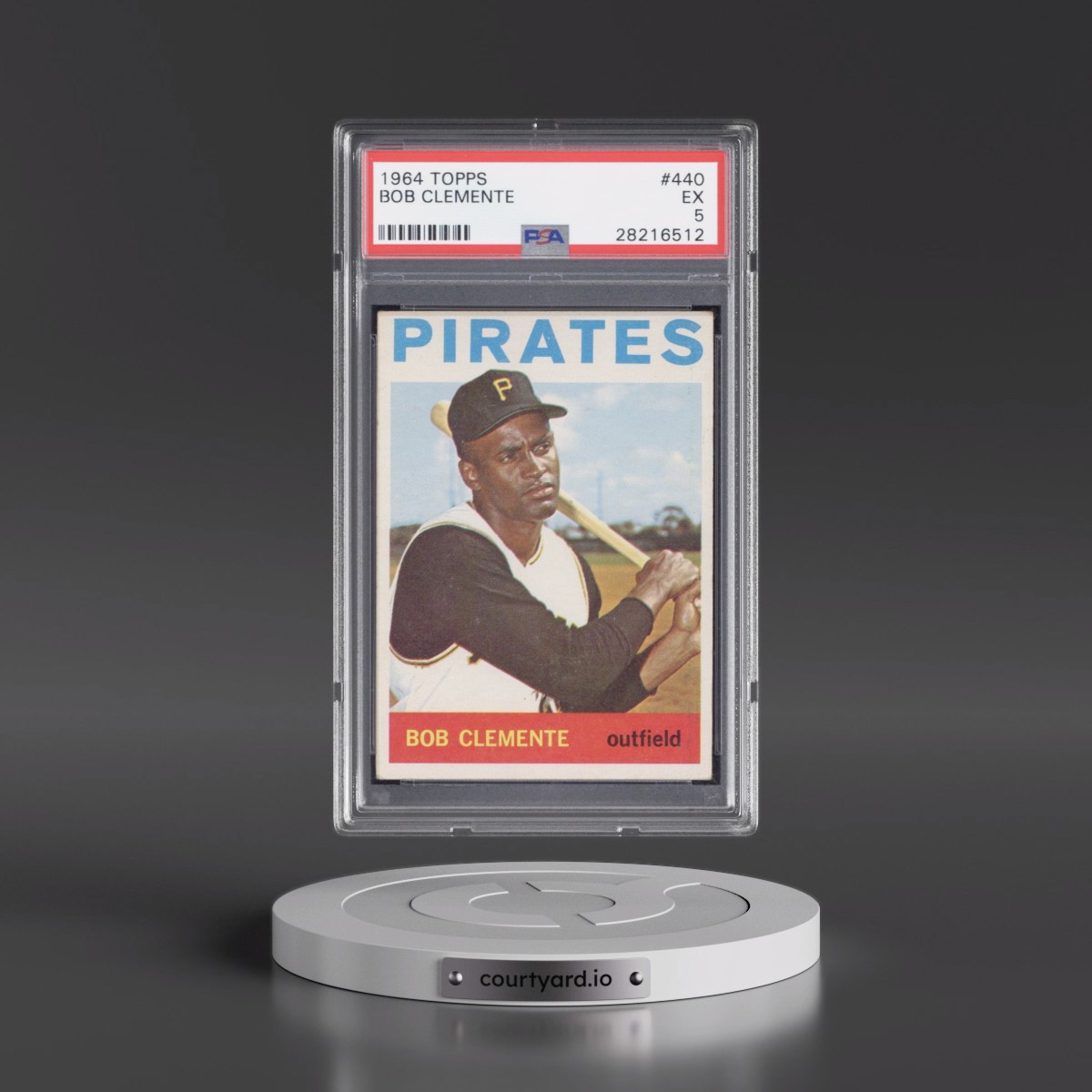 1964 Topps #440 Bob Clemente (PSA 5 EX)
