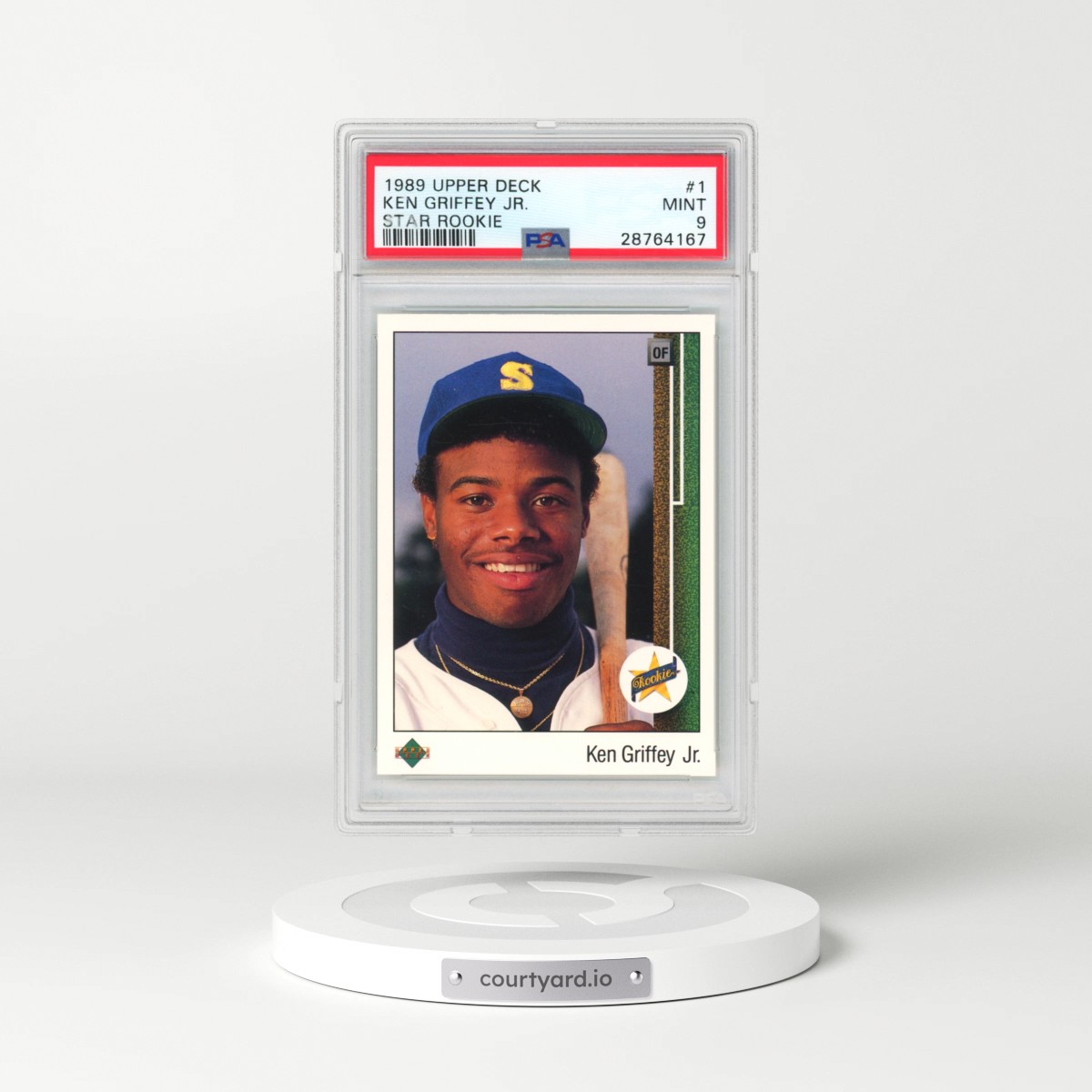 1989 Upper Deck #1 Ken Griffey Jr - Star Rookie (PSA 9 MINT)