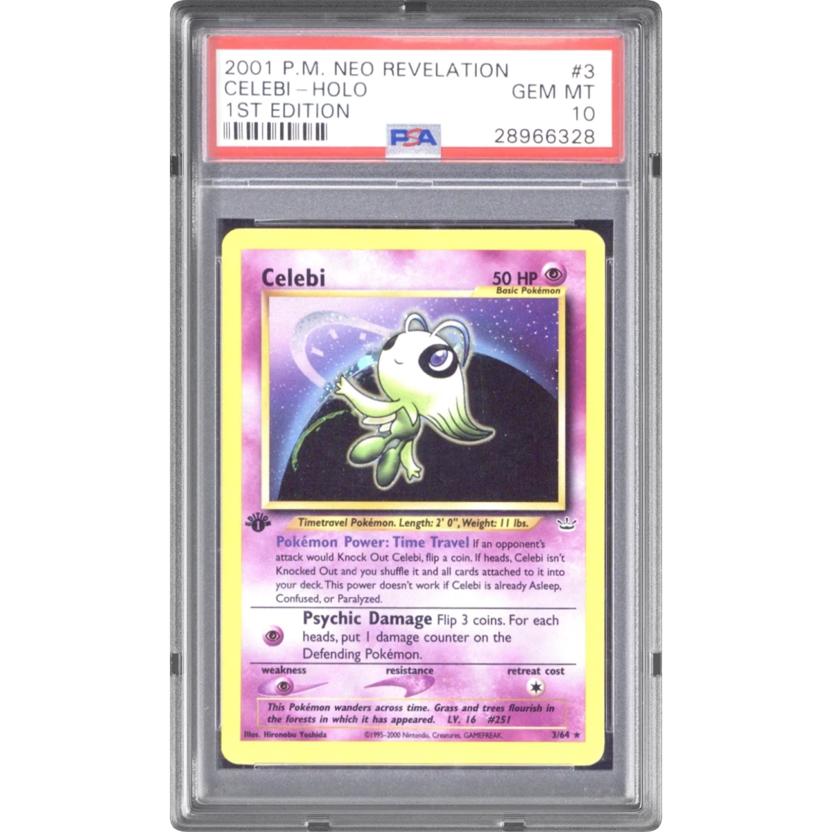 Celebi card artwork