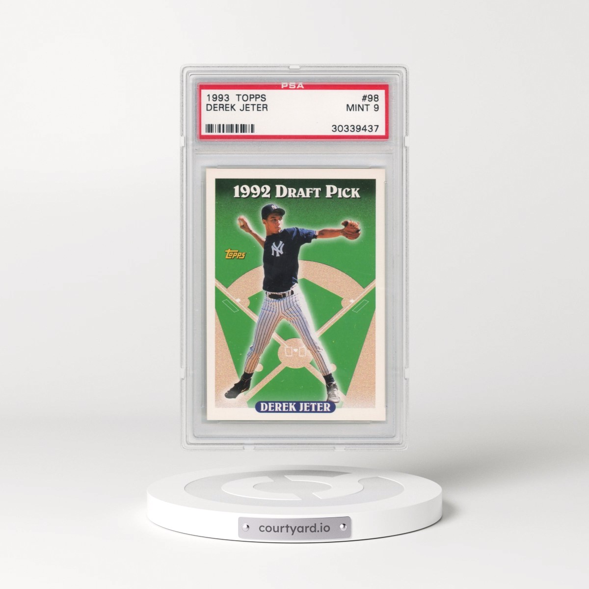1993 Topps #98 Derek Jeter (PSA 9 MINT)