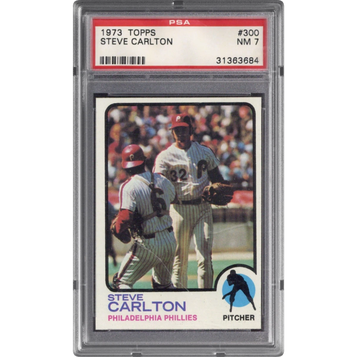 1973 Topps #300 Steve Carlton (PSA 7 NM)